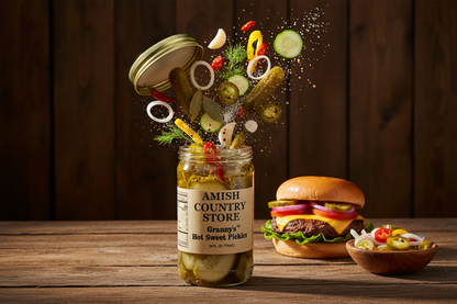 Granny’s Hot Sweet Pickles | 24 fl oz