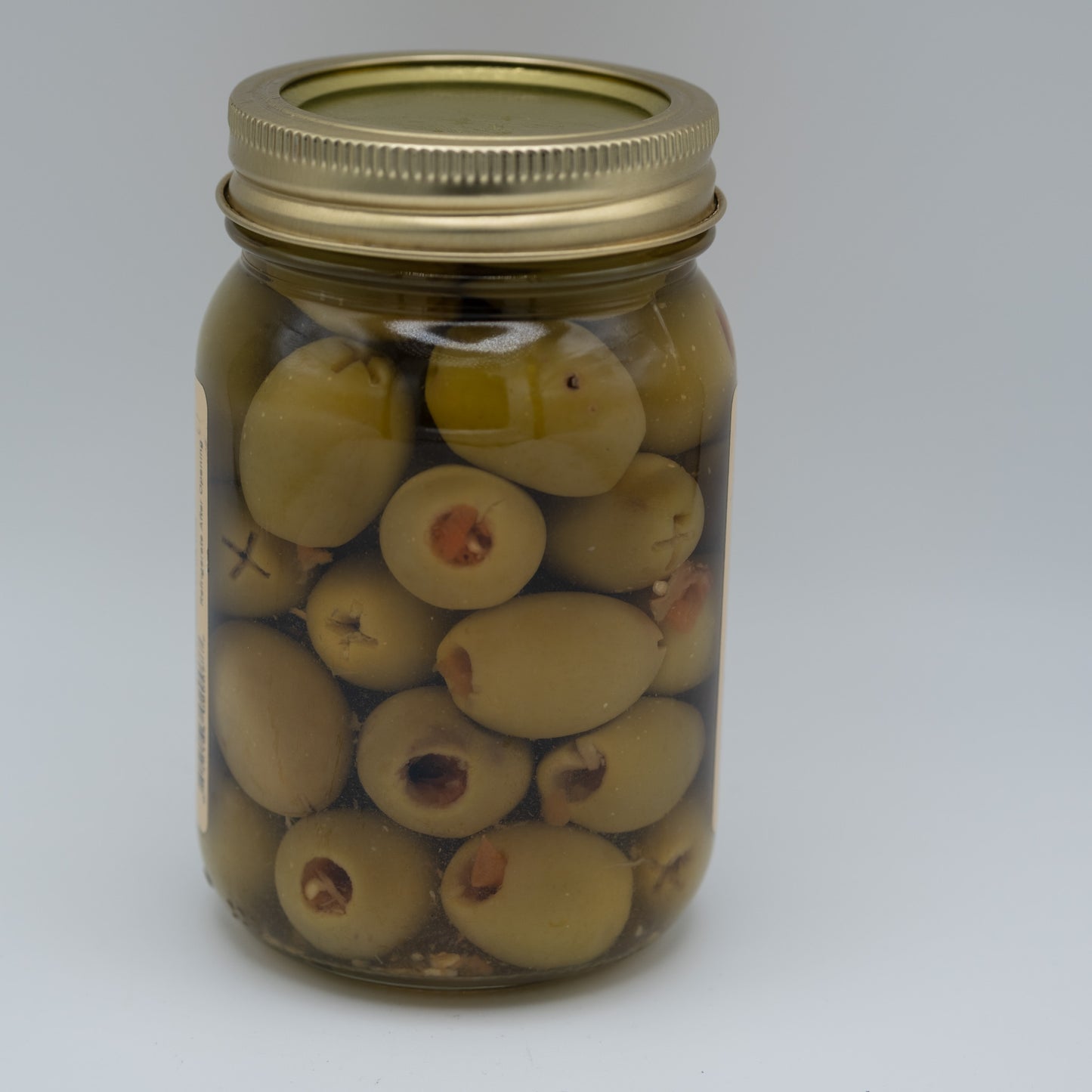 Old-Fashioned Habanero Stuffed Olives (16oz) | Amish Country Store