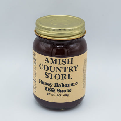 Honey Habanero BBQ Sauce | Sweet Heat Barbecue Sauce | 16 oz