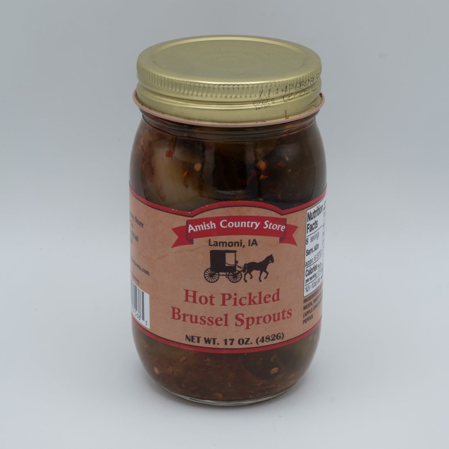 Old-Fashioned Hot Pickled Brussels Sprouts | Amish Country Store