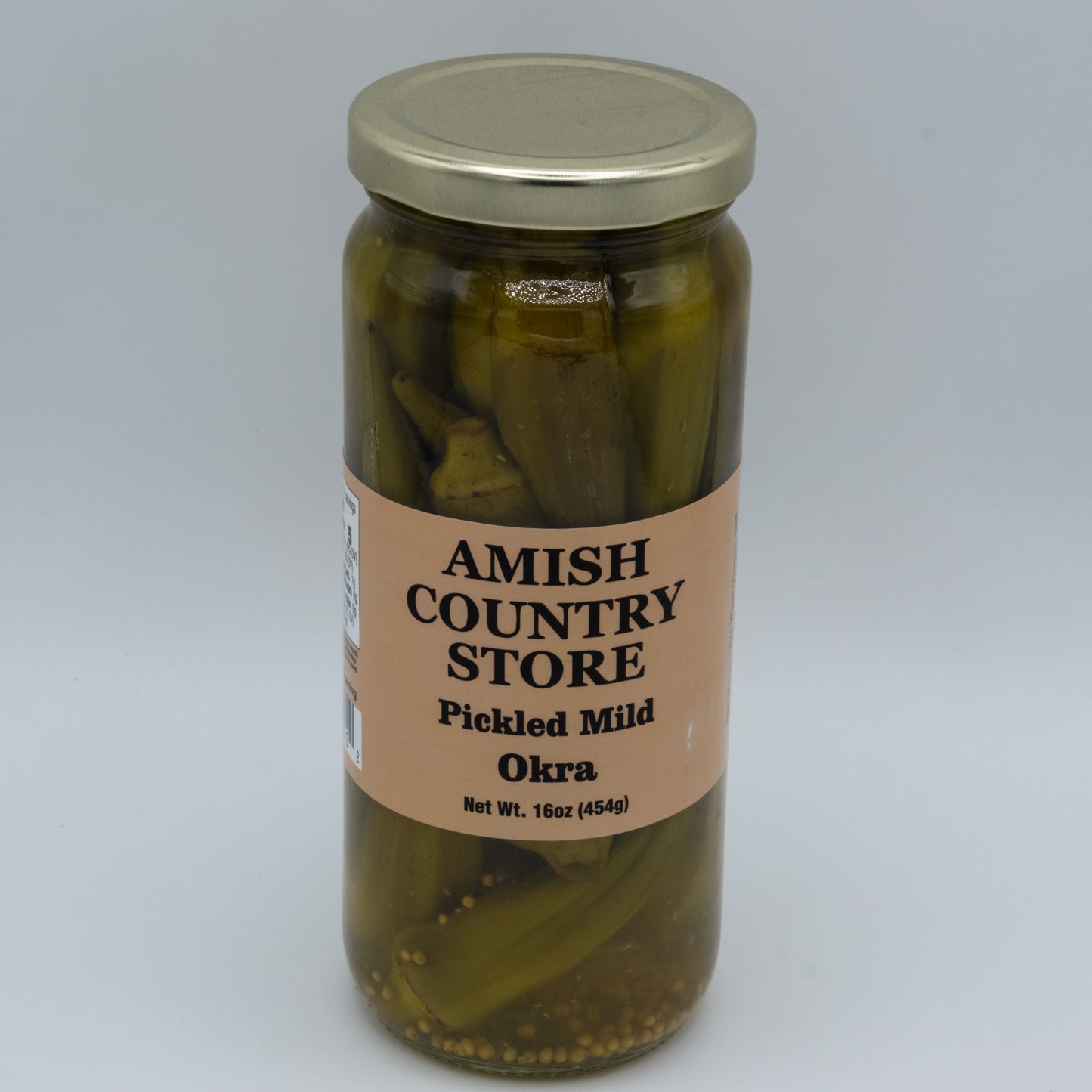 Old-Fashioned Mild Pickled Okra (16oz) | Amish Country Store