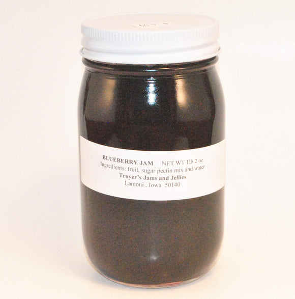 Blueberry Amish Jam 18 oz - Amish Country Store- bringing Amish quality into your home.