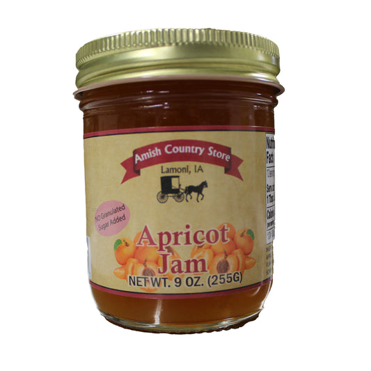 Apricot Jam - No Sugar Added, 9 oz.