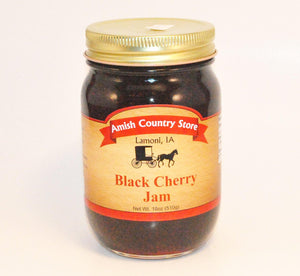 Black Cherry Jam 18 oz - Amish Country Store- bringing Amish quality into your home.