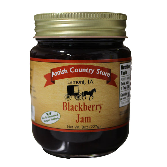 Blackberry Jam 8 oz - No Sugar Added