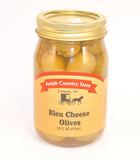 Bleu Cheese Olives 16oz - Amish Country Store- bringing Amish quality into your home.