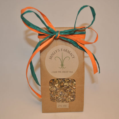 Calm the Angst Tea | Handcrafted Herbal Nervine Blend