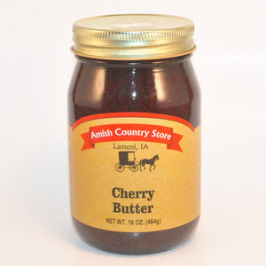 Cherry Butter 16 oz - Amish Country Store- bringing Amish quality into your home.