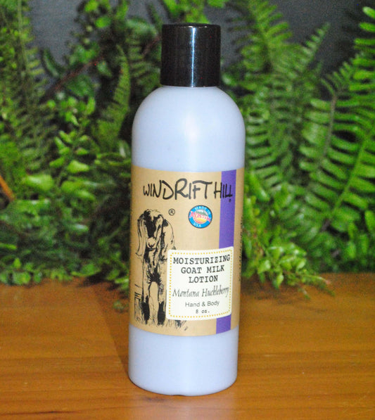 Montana Huckleberry Windrift Goat Milk Lotion - Amish Country Store- bringing Amish quality into your home.