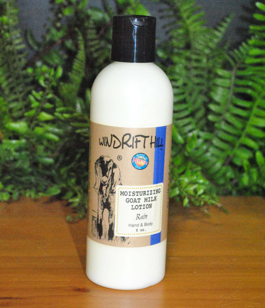 Rain Windrift Goat Milk Lotion - Amish Country Store- bringing Amish quality into your home.