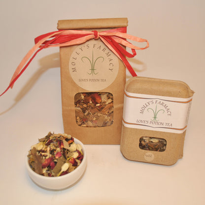 Love’s Potion Tea | Handcrafted Floral Herbal Tea Blend