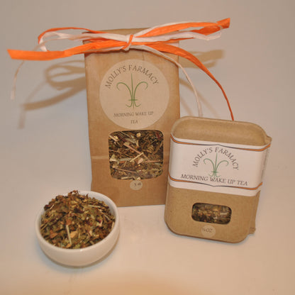 Morning Wake Up Tea | Handcrafted Energizing Herbal Tea Blend