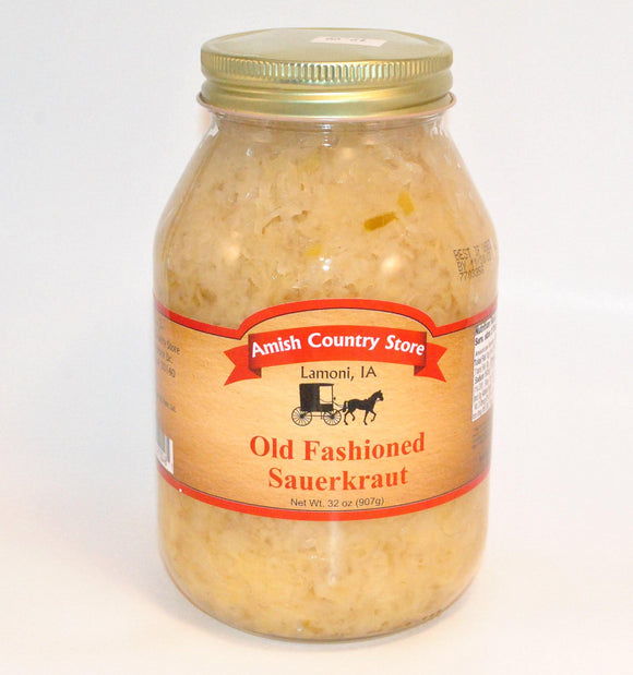 Old Fashioned Sauerkraut 32oz - Amish Country Store- bringing Amish quality into your home.