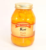Peach Slices 32oz - Amish Country Store- bringing Amish quality into your home.