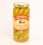 Pickled Mild Okra 16oz - Amish Country Store- bringing Amish quality into your home.