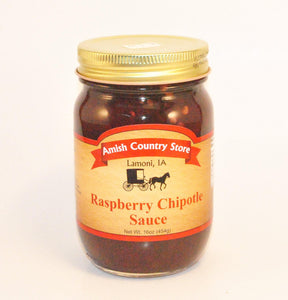 Raspberry Chipotle Sauce 16 oz - Amish Country Store- bringing Amish quality into your home.