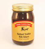 Salted Vodka Rib Glaze 16 oz - Amish Country Store- bringing Amish quality into your home.