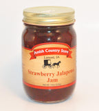 Strawberry Jalapeno Jam 18oz - Amish Country Store- bringing Amish quality into your home.