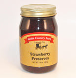 Strawberry Preserve Juice Sweetened 16oz - Amish Country Store- bringing Amish quality into your home.