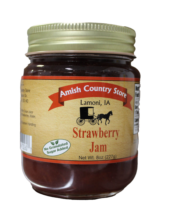 Strawberry Jam 8 oz - No Sugar Added