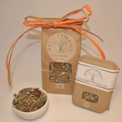 Turn Down the Heat Tea | Handcrafted Cooling Herbal Tea Blend