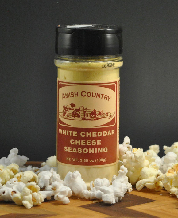 White Cheddar Cheese Popcorn Seasoning - Amish Country Store- bringing Amish quality into your home.