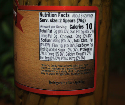 Zesty Pickled Asparagus 16oz - Amish Country Store- bringing Amish quality into your home.